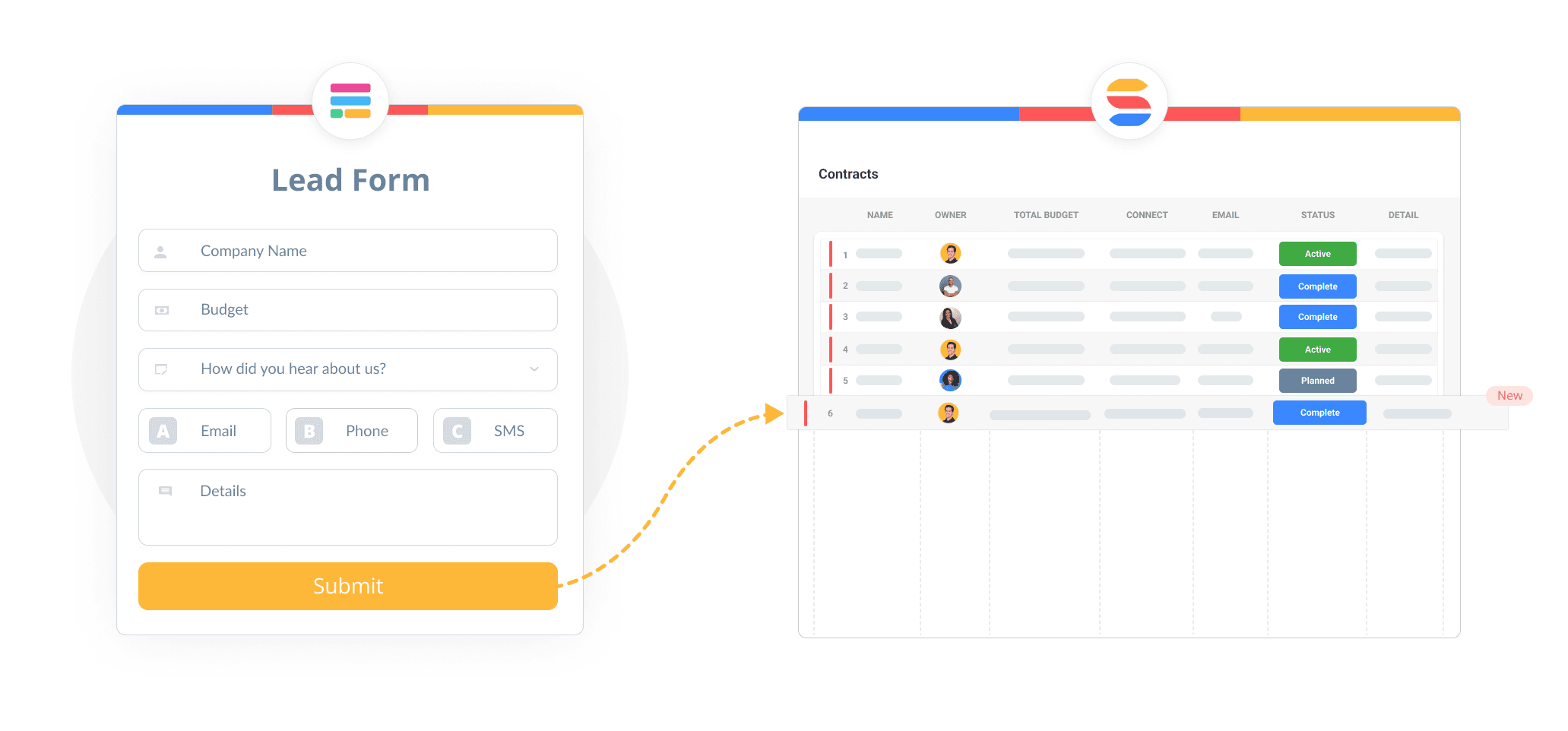 SmartSuite form graphic